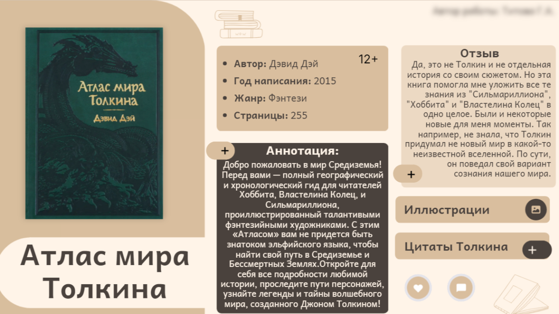 Атлас мира Толкина Атлас мира Толкина