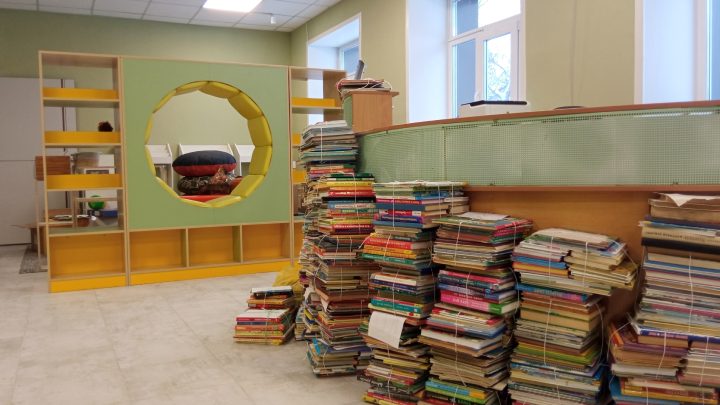 Библиотека готовится к открытию!