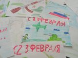 Творческий конкурс рисунков «Юные защитники»
